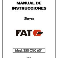 Manual Sierra FAT-BIANCO 350 CNC 60º