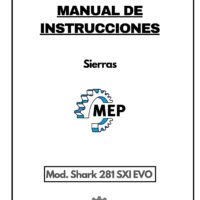 Manual Sierra MEP Shark 281 SXI EVO