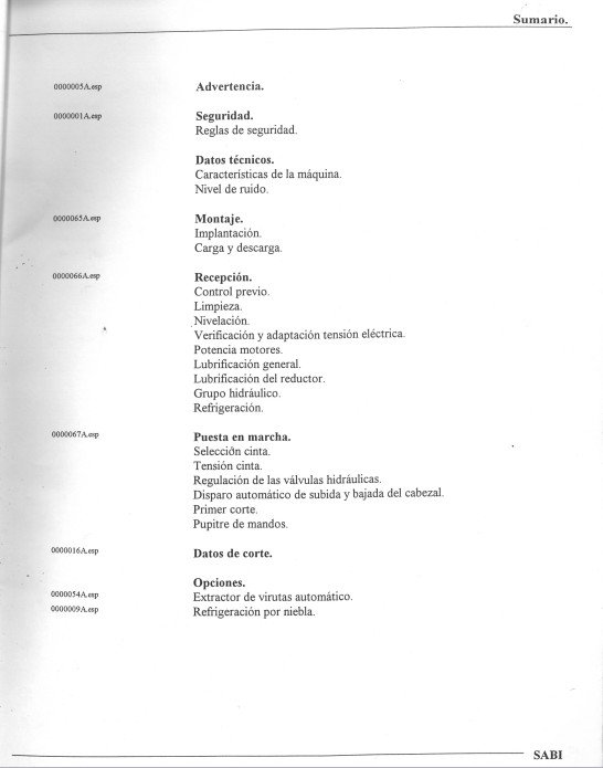 Manual Sierra SABI PB 650/1200 800/1200 1000/1200