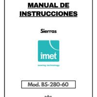 Sierra imet mod. BS-280-60-1 Manual Sierra IMET BS-280-60