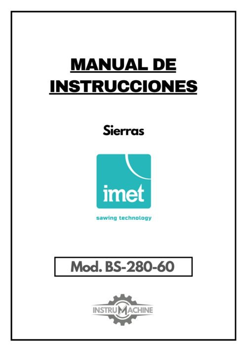 Manual Sierra IMET BS-280-60