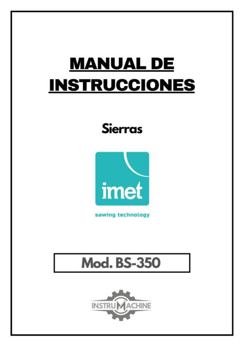 Manual Sierra IMET BS-350