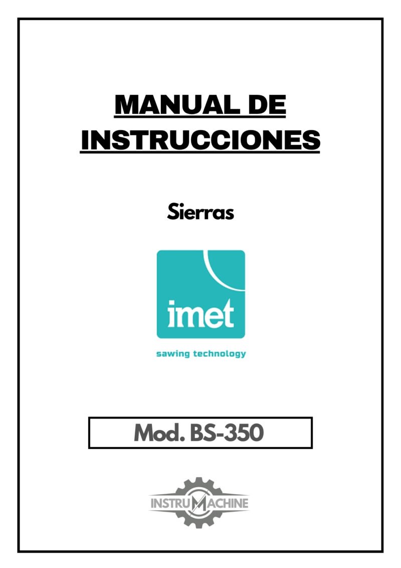 Manual Sierra IMET BS-350
