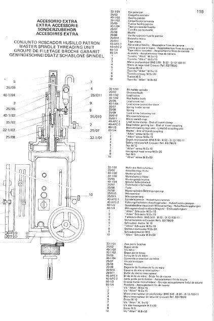Manual Taladro ERLO TCA 35