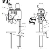 TS-25-2 Manual Taladro ERLO TS 25