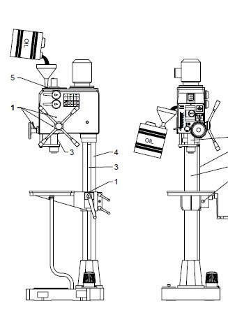 TS-25-2 Manual Taladro ERLO TS 25