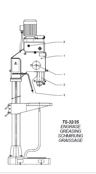 Manual Taladro ERLO TS 32
