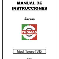 Manual Sierra THOMAS Tejero T315