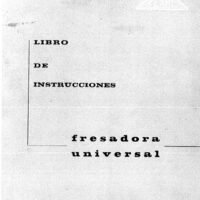 Manual de instrucciones Fresadora FEXAC UH