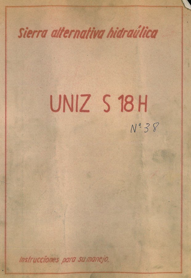 Manual Sierra UNIZ S18H