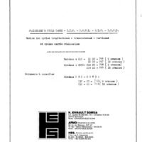 Manual de instrucciones + esquema eléctrico Fresadora H. ERNAULT SOMUA Z1C-Z3C