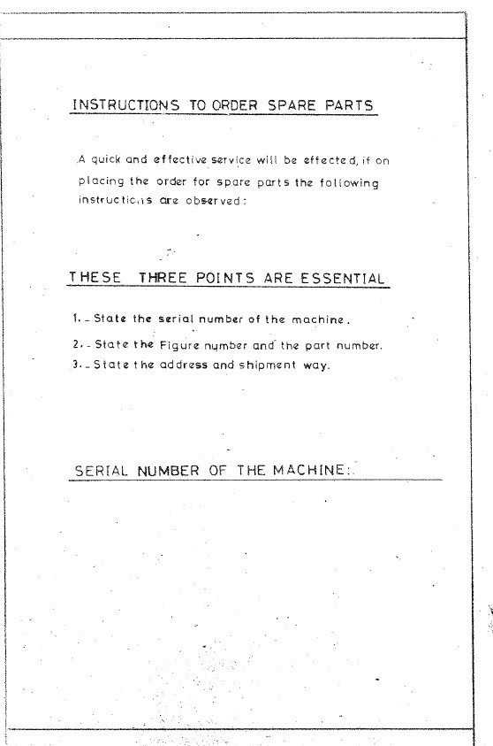 Despieces y cabezal Fresadora ZAYER BF