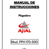 Ajial mod. PPH 170-500-1 Manual de instrucciones Cizallas AXIAL PPH 170-500
