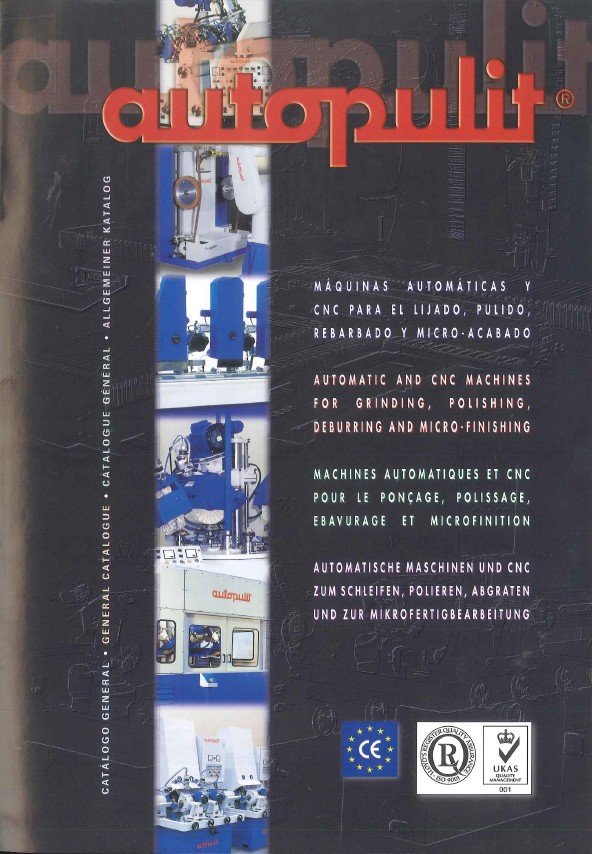 Catálogo con datos técnicos Maquinaria Metal AUTOPULIT