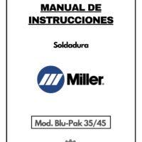 BLU-1 Manual de instrucciones Soldadura MILLER Blu-Pak 35/45