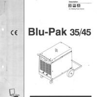 BLU-2 Manual de instrucciones Soldadura MILLER Blu-Pak 35/45