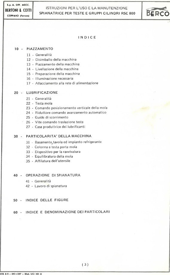 Manual de instrucciones Automoción BERCO RSC-800