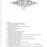 Manual de instrucciones Afiladora HERLUCE C