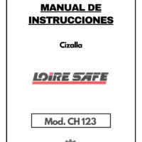 Manual de instrucciones Cizallas LOIRE SAFE CH 123