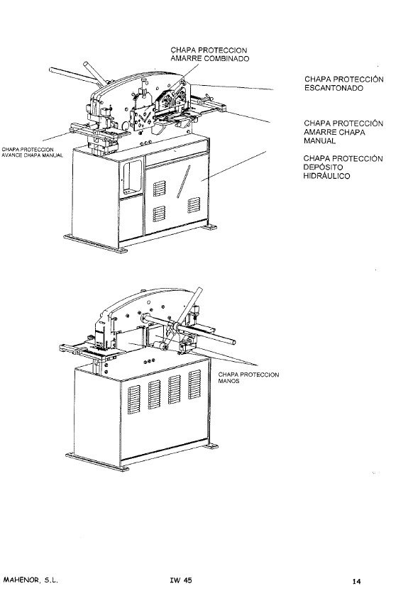 Cizalla Durma IW 45-3 Manual de instrucciones Cizallas DURMA IW 45