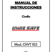Manual de instrucciones Cizallas LOIRE SAFE CHVT 103