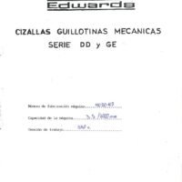 Manual de instrucciones Cizallas AJIAL-BEYELER DD - GE