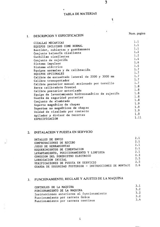 Manual de instrucciones Cizallas AJIAL-BEYELER DD - GE