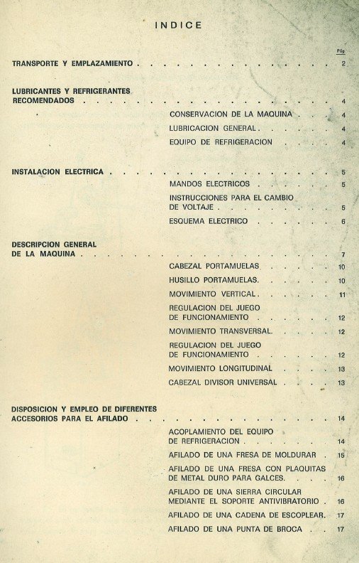 Manual de instrucciones Afiladora ELITE Mini