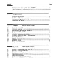 Manual de instrucciones CNC- Visualizadores FAGOR 800T