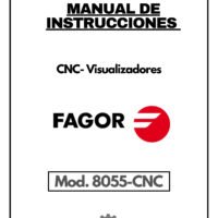 Manual de instrucciones CNC- Visualizadores FAGOR 8055i