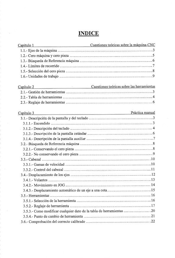 Manual de instrucciones CNC- Visualizadores FAGOR MC manual de uso cnc 805