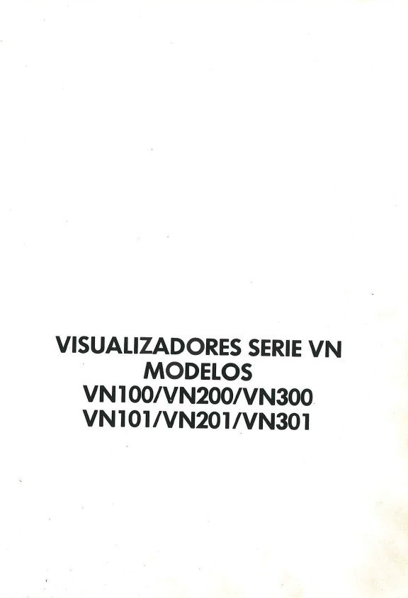 Manual de instrucciones CNC- Visualizadores FAGOR VN