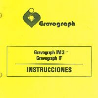 Manual de instrucciones Grabadores GRAVOGRAPH Gravograph IM 3 - IF