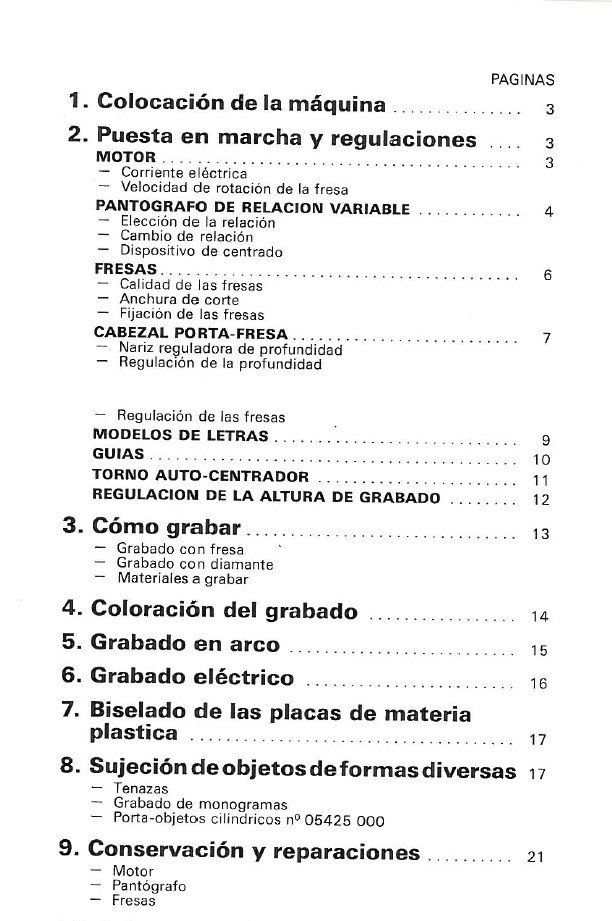 Manual de instrucciones Grabadores GRAVOGRAPH Gravograph IM 3 - IF