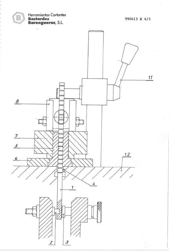 Manual de instrucciones Entalladoras BASTARDES BARENGUERAS EN-2001