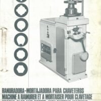 Manual de instrucciones Ranuradora HOYTOM TIPO-500