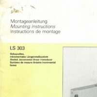 Manual de instrucciones de regla CNC- Visualizadores HEIDENHAIN LS03