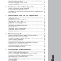 Manual de instrucciones CNC- Visualizadores HEIDENHAIN TNC 124