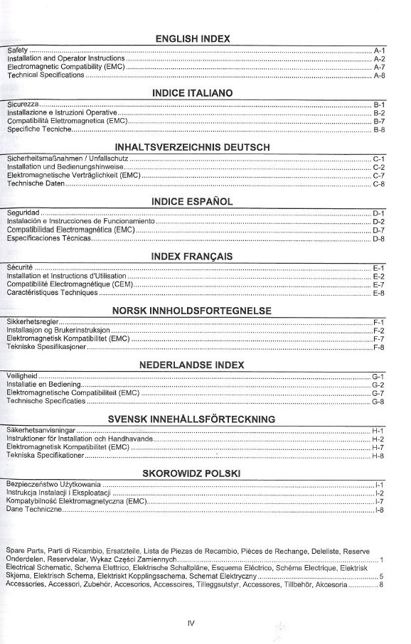 Manual de instrucciones Soldadura LINCOLN ELECTRIC Powertec 280C-350C-420C pro