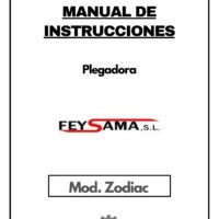 Manual de instrucciones Plegadora FEYSAMA MCPH