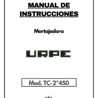 Manual de instrucciones Extractir de viruta URPE TC-2º450