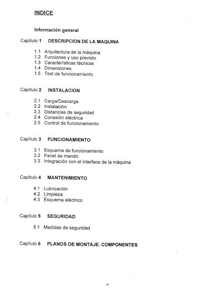 Manual de instrucciones Extractir de viruta URPE TC-2º450