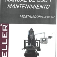 Manual de instrucciones Mortajadora HELLER HE-350 PLC