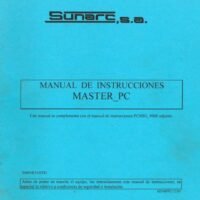 Manual de instrucciones Soldadura SUNARC Master-PC