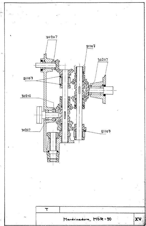 Despiece Mandrinadora JUARISTI MDR 80
