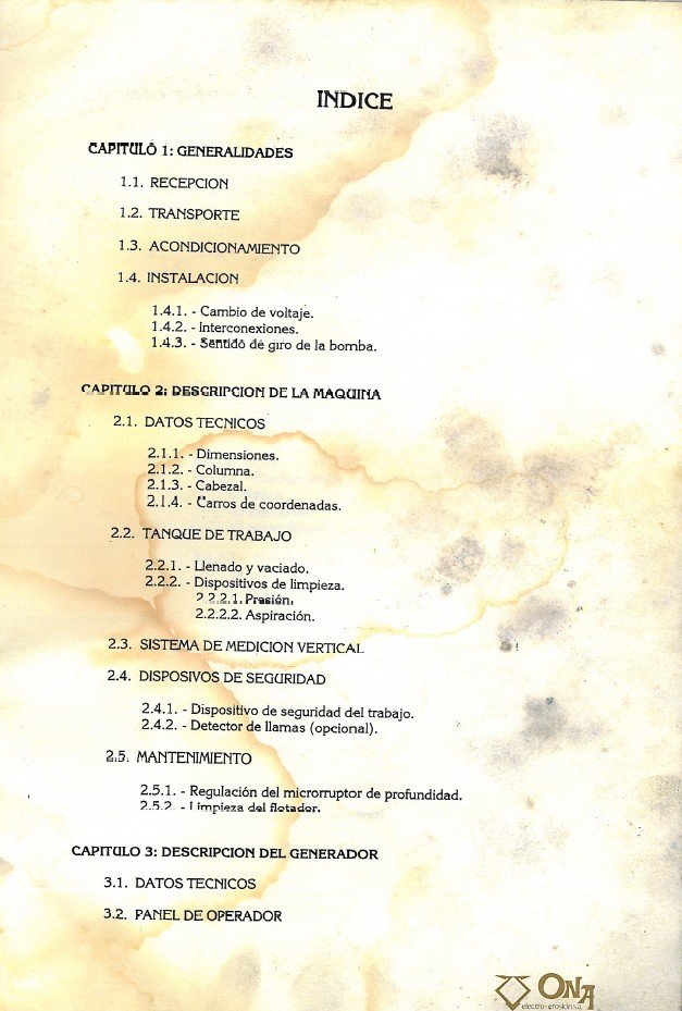Manual de instrucciones Electrosionadoras ONA Compact-2
