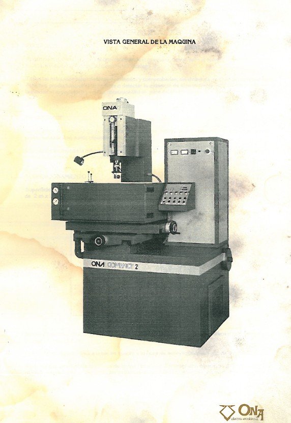 Manual de instrucciones Electrosionadoras ONA Compact-2