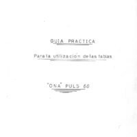 Manual de instrucciones Electrosionadoras ONA Puls 60