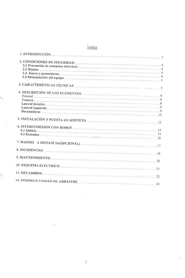 Manual de instrucciones Soldadura SUNARC Promig-PC