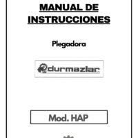 Plegadora Durma P8822-1 Esquema eléctrico e hidráulico Plegadora Hidráulica DURMA HAP